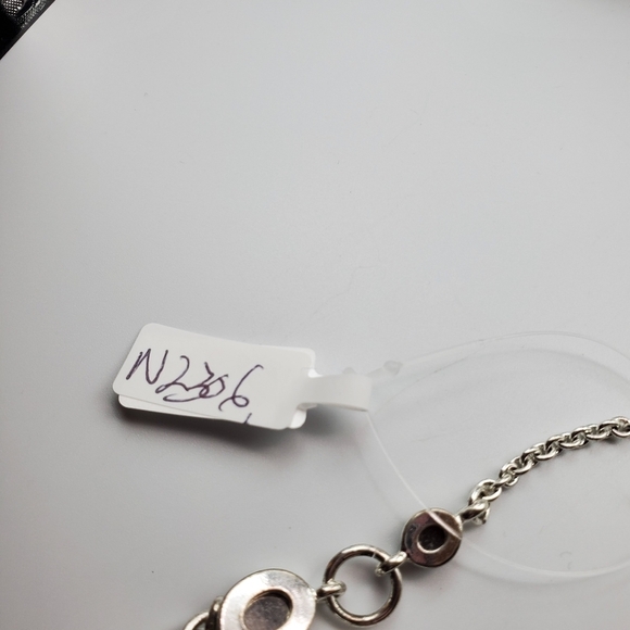 Antiquated circle chain necklace‎ N2306 - Picture 4 of 4